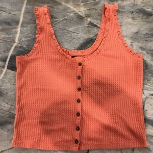 Pink Lettuce Tank Top